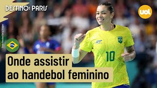 HOLANDA X BRASIL NO HANDEBOL FEMININO ONDE ASSISTIR À TRANSMISSÃO AO VIVO DO JOGO DAS OLIMPÍADAS [upl. by Georgi373]