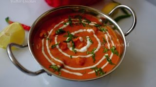 How to make Restaurant Style Butter Chicken With SubtitlesRecipe no30 [upl. by Nerua]