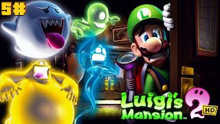 ¡LUIGI vs EL TIEMPO Derrota al Jefe del Reloj en Luigis Mansion 2 [upl. by Heathcote730]