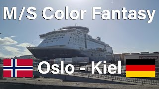 Minicruise to Kiel with MS Color Fantasy Apr 2023  Color Line [upl. by Anasiul]