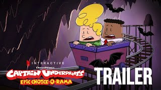 Official Netflix Trailer  Captain Underpants Epic ChoiceoRama [upl. by Branden]