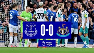 EVERTON 00 NEWCASTLE  Premier League highlights [upl. by Iht]