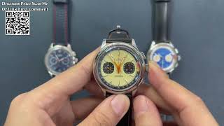 CADISEN New Watch Chronograph Mechanical Wristwatches Review Aliexpress [upl. by Eads]