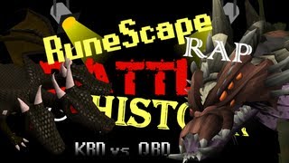 RuneScape Rap Battles of History  KBD vs QBD [upl. by Yelra]