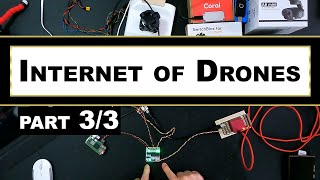 Network on a drone Raspberry PI and Cube Red ArduPilot 450  Part 3 of 3 Internet of Drones [upl. by Arin]