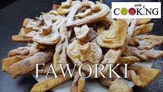 Faworki recipe Sweet and tasty Polish cookies WISECOOKING [upl. by Afital178]