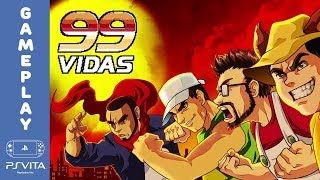 99 Vidas PS Vita Gameplay QUBytegames [upl. by Marlon488]