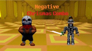 Negative Sans Rework  Candy Cane Combo Undertale Judgement Day [upl. by Elocen667]