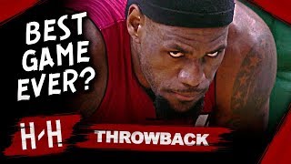 LeBron James GREATEST Game EVER Full Game 6 Highlights vs Celtics 2012 Playoffs  45 Pts 15 Reb [upl. by Lissy286]