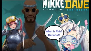 Playasia Clips Obake Pam Witnesses Her First Dave The Diver Cutscene In Nikke [upl. by Ardua]