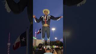 Big Tex and the State Fair of Texas recognizing Texas PTA on October 2022 [upl. by Niwdog319]