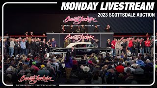 2023 SCOTTSDALE MONDAY LIVESTREAM  Monday January 23 2023  BARRETTJACKSON 2023 AUCTION [upl. by Eelrihs]