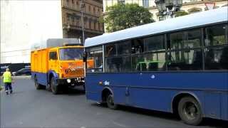 Ikarus 405ös a Lánchídon  Stau  Traffic jam  пробка  交通渋滞 [upl. by Sarnoff386]