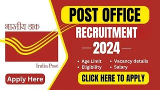 post office job registration video 98093 காலிப்பணியிடங்கள் [upl. by Arinay]