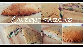 Cucina Dulight  Calzone farcito videoricetta DUKAN [upl. by Akkinahs]