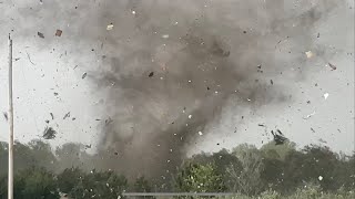 THE MOST INSANE TORNADO VIDEO ever captured in Westmoreland Kansas [upl. by Rubina979]