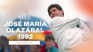 Jose Maria Olazabal Finishes Third in 1992  Best Of [upl. by Yrffoeg]