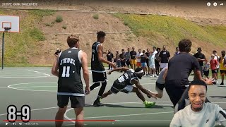 CASH GETS ANKLES BROKEN BY 16 YEAR OLD FlightReacts 2HYPE PARK TAKEOVER [upl. by Yremogtnom]