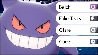 FULL BAD MANNERS POKEMON TEAM Gengar Perish Song  Mean Look Curse Glare Belch Corrosive Gas [upl. by Revert273]