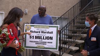 PCH Sweepstakes Winner Richard M Wins 100000000 from PCHlotto Life Is Rich Sweepstakes [upl. by Adnola]