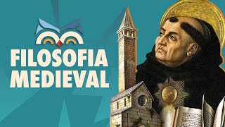 FILOSOFIA MEDIEVAL origem conceito e principais filósofos  Toda Matéria [upl. by Ivett]