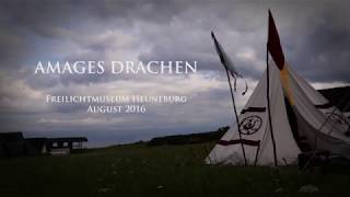 Amages Drachen auf der Heuneburg 2016 [upl. by Tekcirk]