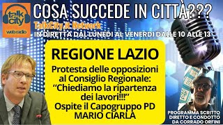 REGIONE LAZIO di Mercoledì 25 Settembre 2024 [upl. by Kursh]