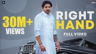 RIGHT HAND Official Video  Korala Maan  Gurlez Akhtar  Desi Crew  Punjabi Song 2023 [upl. by Nichy]