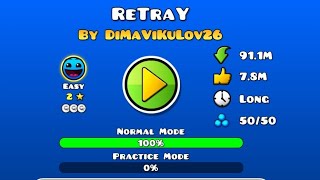 Geometry dash  Retray прохождение [upl. by Eetak]