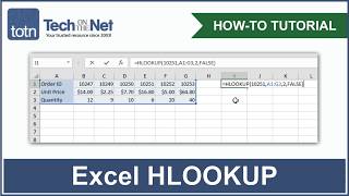 How to use the HLOOKUP function in Excel [upl. by Aehr]