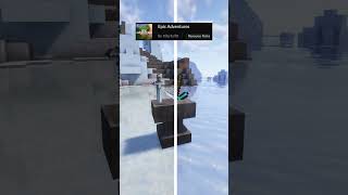 Minecraft BEST Texture Packs shorts Texturepack minecraft [upl. by Medarda475]