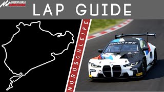 Nordschleife Lap Guide  Assetto Corsa Competizione [upl. by Aititil984]