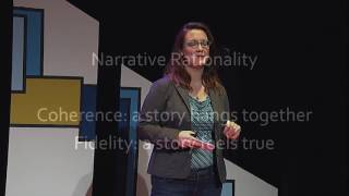 Whoever controls the narrative has the power  Gretchen Busl  TEDxTWU [upl. by Llewol]