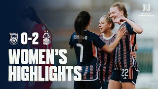 Greengrass At The Double 🔥  Stourbridge 02 Forest Women  Highlights [upl. by Tati]