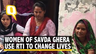 Women of Savda Ghevra Changed Their Lives Through Power of RTI [upl. by Kalfas]