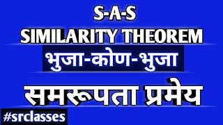 s a s similarity theorem  sas Theorem class 10  sas similarity theorem [upl. by Acinor120]