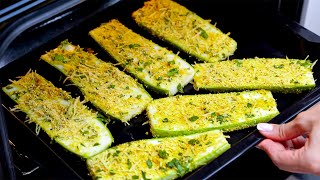 They are so delicious Ive been making these zucchini all summer long Recipe in 5 minutes [upl. by Sloane]