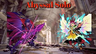 Abyssal Legendary Fae Limited Hero Battle Solo with Fallen Chrom [upl. by Collbaith]