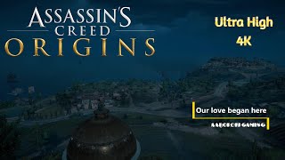 Our love began here  Assassins Creed Origins PC 4K [upl. by Hiroko]