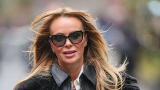 Amanda Holden Arrives at Heart Radio Studios in London [upl. by Nomed]