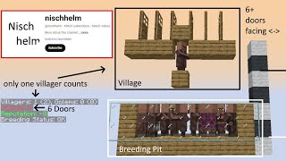 RLCraft 293 Villager Breeder Using Infographic By nischhelm [upl. by Santa891]