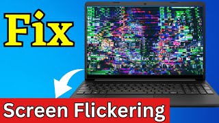 How to Fix Laptop Screen FLICKERING  PC or Laptop Blinking Issue  Laptop Display Flashing issue [upl. by Xonk871]