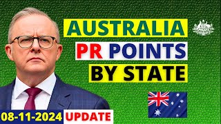 Australia PR Points System Requirements By State  Australia Visa Update [upl. by Norvall]