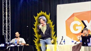 Sean Schemmel and Chris Sabat Panel in GX Kuwait’s international fairgrounds [upl. by Eilac382]