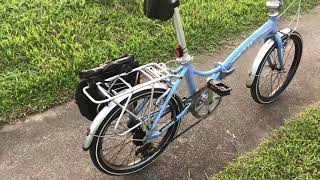 Folding bike Raleigh Parkway [upl. by Deste]