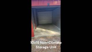 10x15 Non Climate Storage Video [upl. by Ynavoj44]