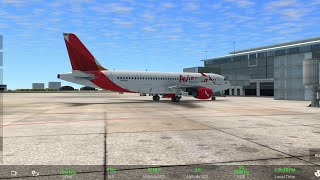 vuelo de BOG SKBO a SMR SKMS 🇨🇴 A320 Avianca N416AV siendo piloto [upl. by Olette]