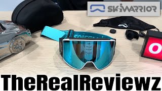 SKIWARRIOR Goggles  Review [upl. by Weitman316]