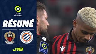 OGC NICE  MONTPELLIER HÉRAULT SC 6  1  Résumé  OGCN  MHSC  20222023 [upl. by Annaet675]