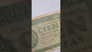 100 pesetas España Bando sublevado 1936 [upl. by Carter]